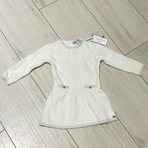 Tartine et Chocolat Baby Girl Knit Dress 18 mos